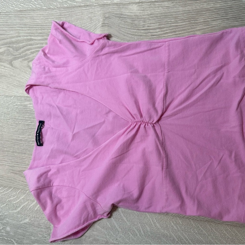 Brandy Melville Light Pink Short Sleeve Top